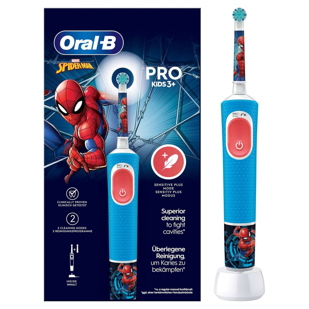 Oral-B Pro Kids Enfant Brosse à dents oscillante Bleu, Blanc