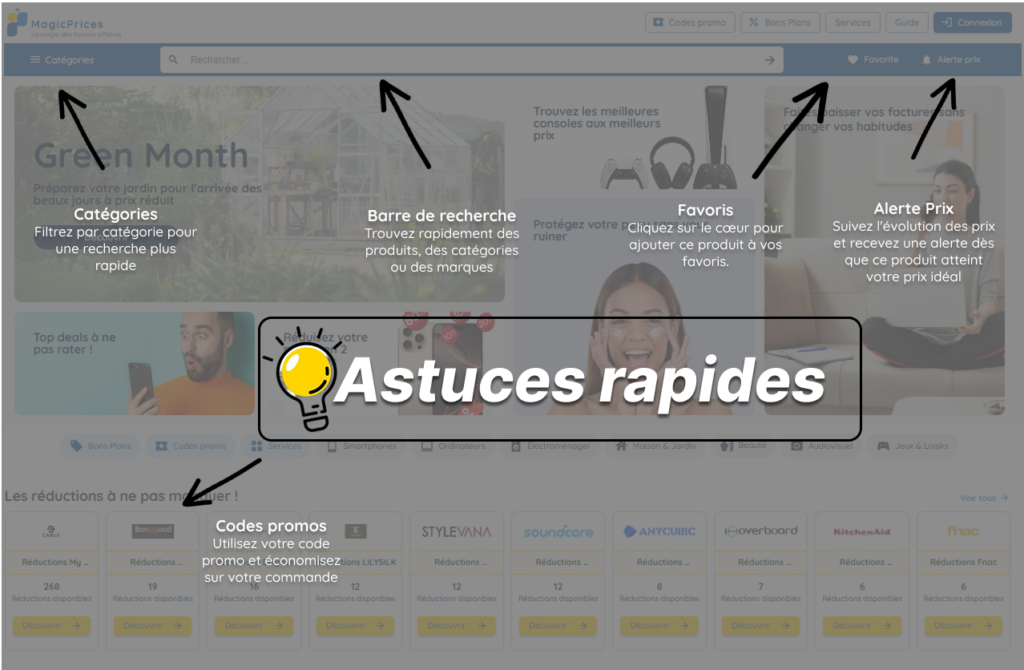 astuces rapides web
