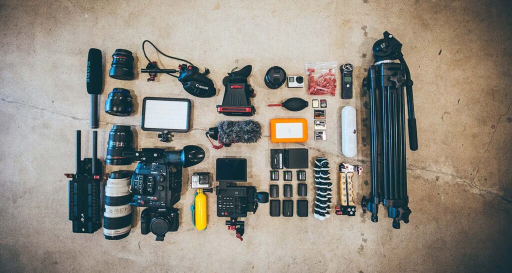 accessoires pour vidéastes
