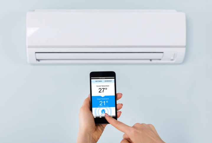 Climatiseur connectée