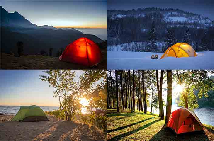L’art du camping