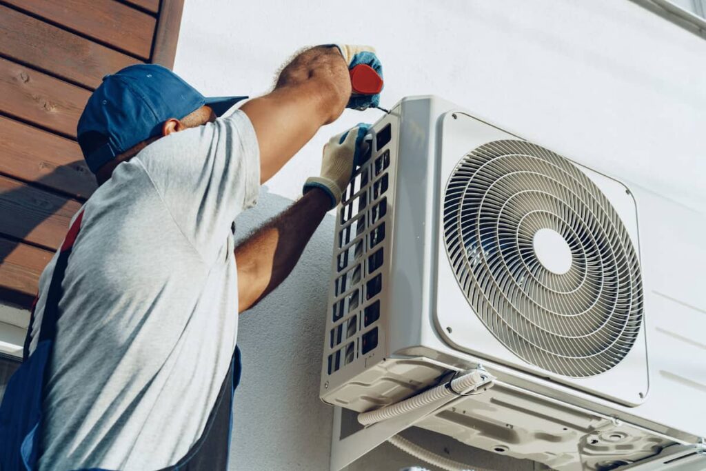 Installation d’un climatiseur