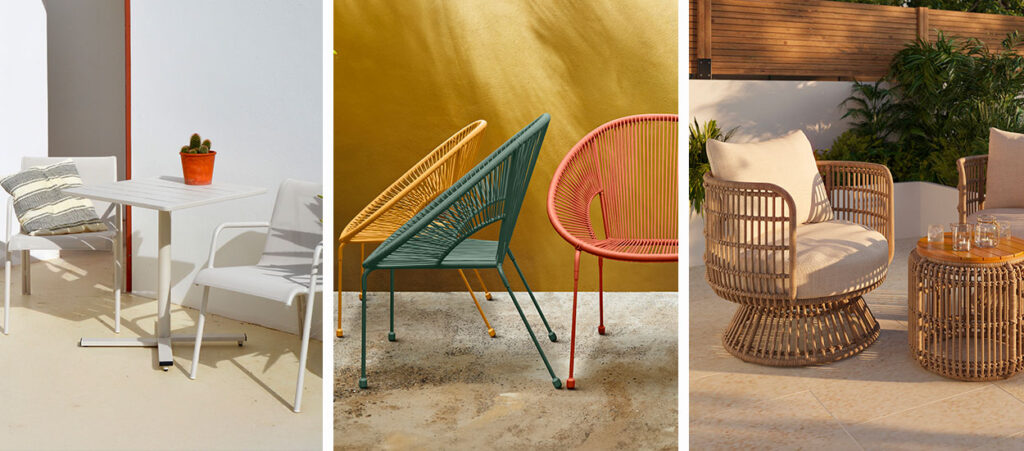 Tendances mobilier de jardin et aménagement de terrasse