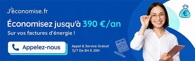 J'économise — économisez jusqu'à 390 € par an sur vos factures d'énergie